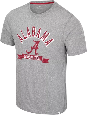 Colosseum Men's Alabama Crimson Tide Heather Grey Connor T-Shirt