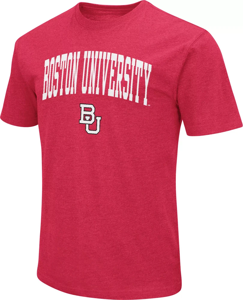 Colosseum Men's Boston Terriers Scarlet T-Shirt