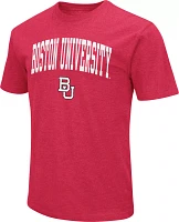 Colosseum Men's Boston Terriers Scarlet T-Shirt