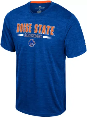 Colosseum Men's Boise State Broncos Blue Wright T-Shirt