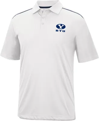 Colosseum Men's BYU Cougars White Polo