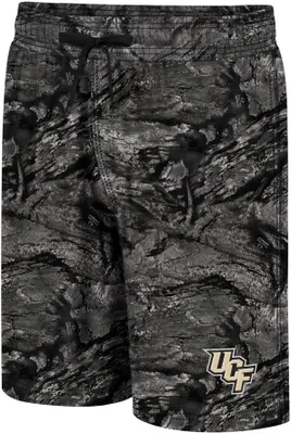 Colosseum Men's UCF Knights Charcoal Realtree Ohana Swim Trunks