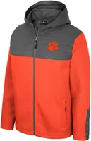 Colosseum Men's Clemson Tigers Orange Storm Was Coming Full-Zip Jacket