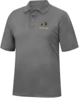 Colosseum Men's Colorado Buffaloes Charcoal Stance Polo