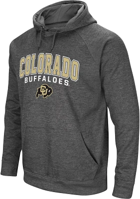 Colosseum Men's Colorado Buffaloes Grey Pullover Hoodie