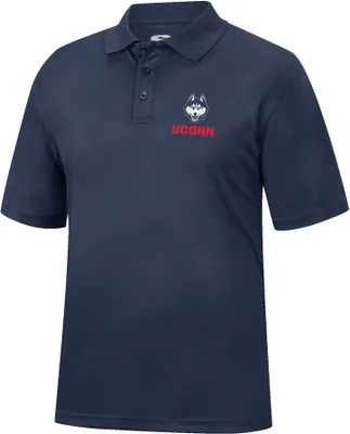 Colosseum Men's Connecticut Huskies Navy Stance Polo