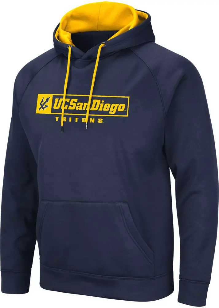 Colosseum Men's UC San Diego Tritons Navy Pullover Hoodie