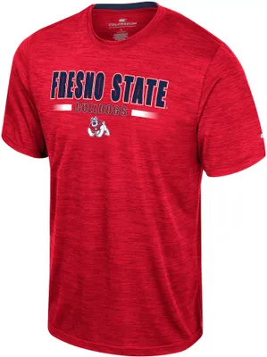 Colosseum Men's Fresno State Bulldogs Cardinal Wright T-Shirt