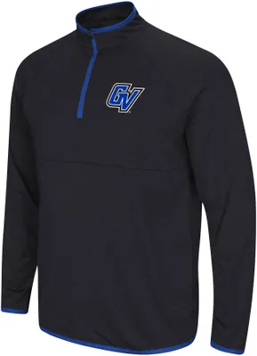 Colosseum Men's Grand Valley State Lakers Black 1/4 Zip Pullover