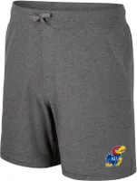 Colosseum Men's Kansas Jayhawks Dark Grey Skynet Shorts