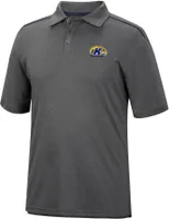 Colosseum Men's Kent State Golden Flashes Heather Charcoal Polo