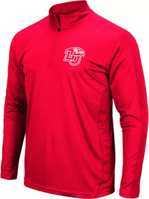 Colosseum Men's Liberty Flames Red Loggerhead 1/4 Zip Pullover Shirt