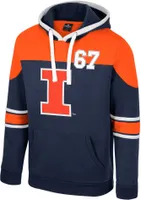 Colosseum Men's Illinois Fighting Illini Blue Future's Not Written Pullover Hoodie