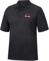 Colosseum Men's Elon Phoenix Black Polo