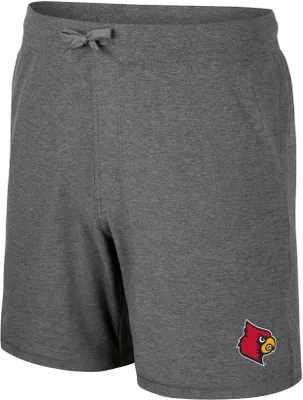 Colosseum Men's Louisville Cardinals Dark Grey Skynet Shorts