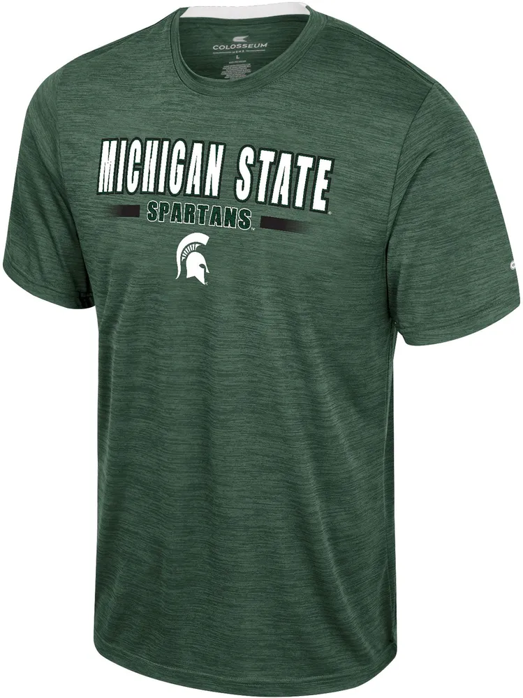 Colosseum Men's Michigan State Spartans Green Wright T-Shirt