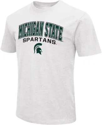 Colosseum Men's Michigan State Spartans White T-Shirt