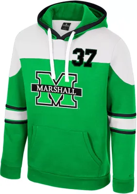 Colosseum Men's Marshall Thundering Herd Green Future's Not Written Pullover Hoodie