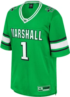 Colosseum Men's Marshall Thundering Herd Green Football Jersey