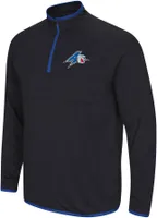 Colosseum Men's UNC Asheville Bulldogs Black 1/4 Zip Pullover