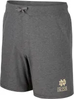 Colosseum Men's Notre Dame Fighting Irish Dark Grey Skynet Shorts