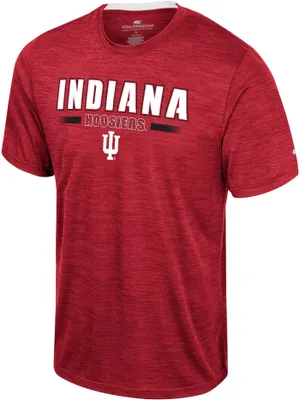 Colosseum Men's Indiana Hoosiers Crimson Wright T-Shirt