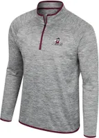 Colosseum Men's New Mexico State Aggies Heather Grey 1/4 Zip Pullover