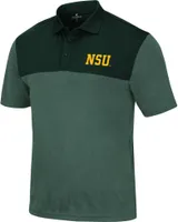 Colosseum Men's Norfolk State Spartans Green Polo