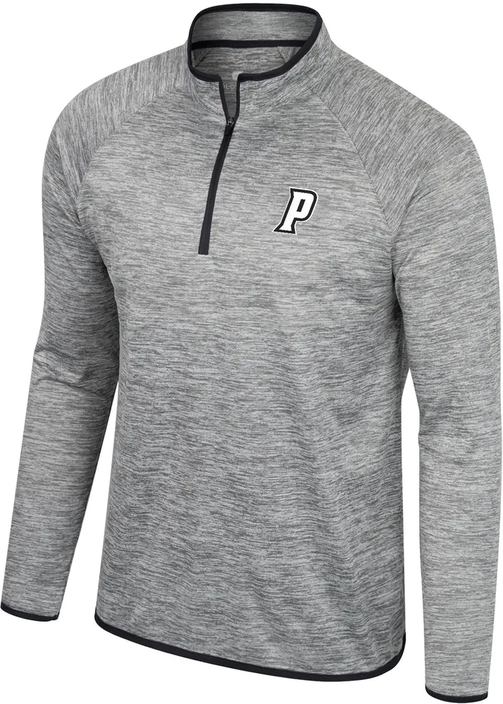 Colosseum Men's Providence Friars Heather Grey 1/4 Zip Pullover