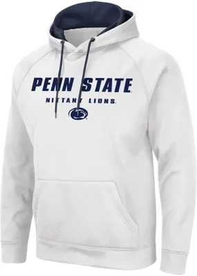 Colosseum Men's Penn State Nittany Lions White Pullover Hoodie