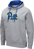 Colosseum Men's Pitt Panthers Grey Pullover Hoodie