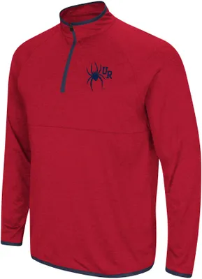 Colosseum Men's Richmond Spiders Red 1/4 Zip Pullover