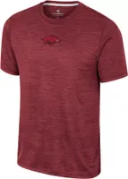 Colosseum Men's Arkansas Razorbacks Crimson Positraction T-Shirt