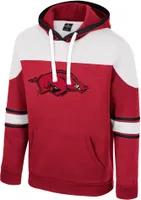 Colosseum Men's Arkansas Razorbacks Cardinal Future's Not Written Pullover Hoodie