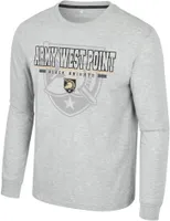 Colosseum Men's Army West Point Black Knights Heather Grey Hasta La Vista Long Sleeve T-Shirt