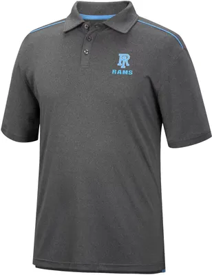 Colosseum Men's Rhode Island Rams Heather Charcoal Polo