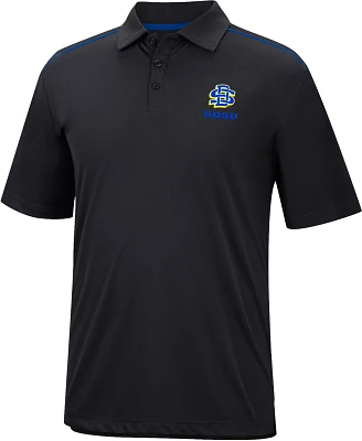 Colosseum Men's South Dakota State Jackrabbits Black Polo