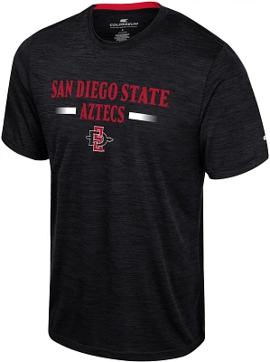 Colosseum Men's San Diego State Aztecs Black Wright T-Shirt