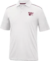 Colosseum Men's Southern Illinois  Salukis White Polo