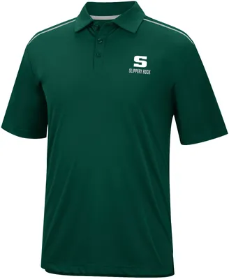 Colosseum Men's Slippery Rock Green Polo