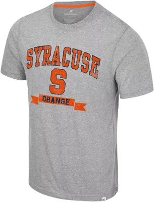 Colosseum Men's Syracuse Orange Heather Grey Connor T-Shirt