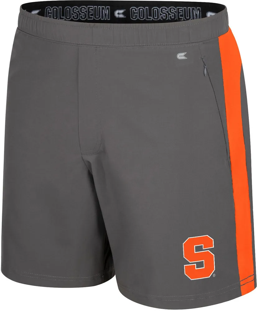 Colosseum Men's Syracuse Orange Grey Top-Dead-Center Shorts