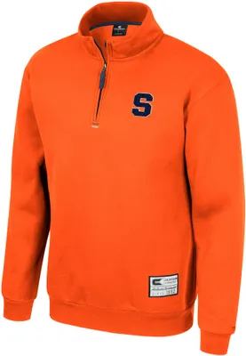 Colosseum Men's Syracuse Orange I'll Be Back 1/4 Zip Pullover