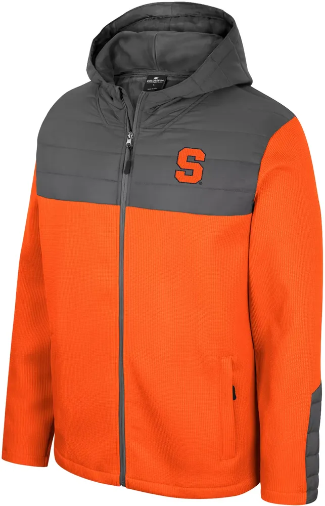 Colosseum Men's Syracuse Orange Storm Was Coming Full-Zip Jacket