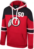 Colosseum Men's Utah Utes Crimson Future's Not Written Pullover Hoodie