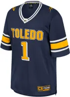 Colosseum Men's Toledo Rockets Midnight Blue Football Jersey