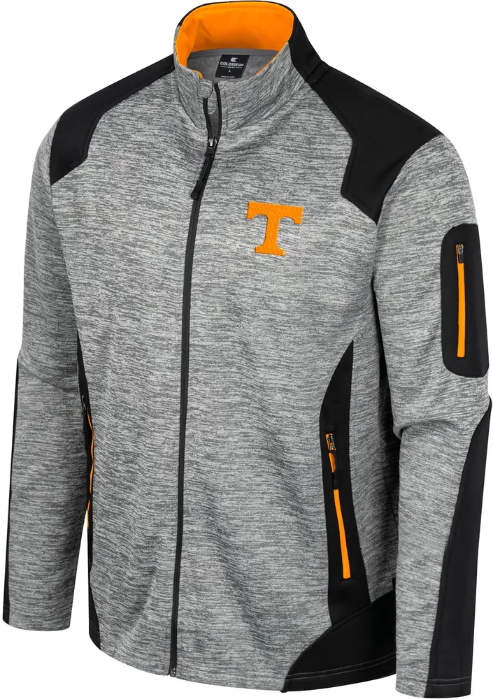 Colosseum Men's Tennessee Volunteers Grey Silberman Full-Zip Jacket