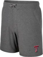 Colosseum Men's Texas Tech Red Raiders Dark Grey Skynet Shorts