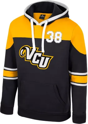 Colosseum Men's VCU Rams Black Future's Not Written Pullover Hoodie