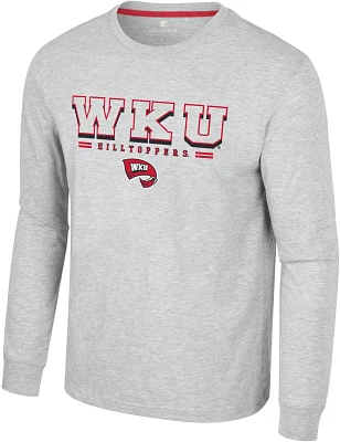 Colosseum Men's Western Kentucky Hilltoppers Heather Grey Hasta La Vista Long Sleeve T-Shirt